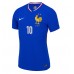 France Kylian Mbappe #10 Replica Home Shirt Euro 2024 Short Sleeve